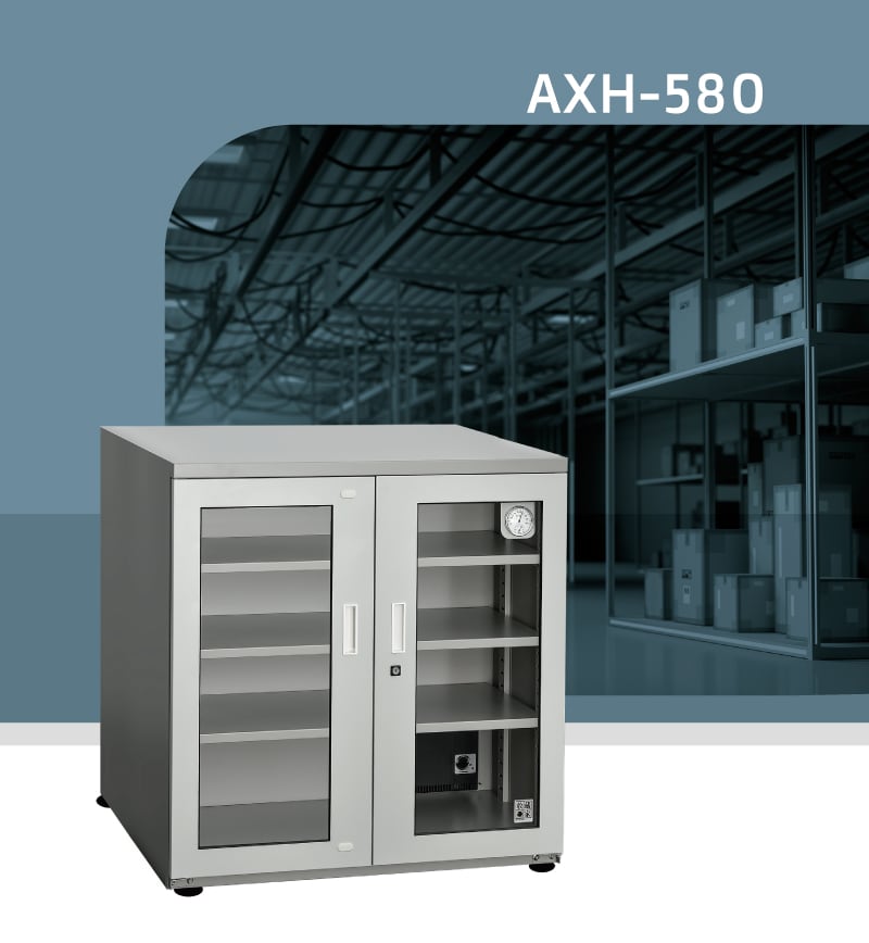 收藏家AXH-580大型電子防潮櫃，檔案、文物、各種物料保存