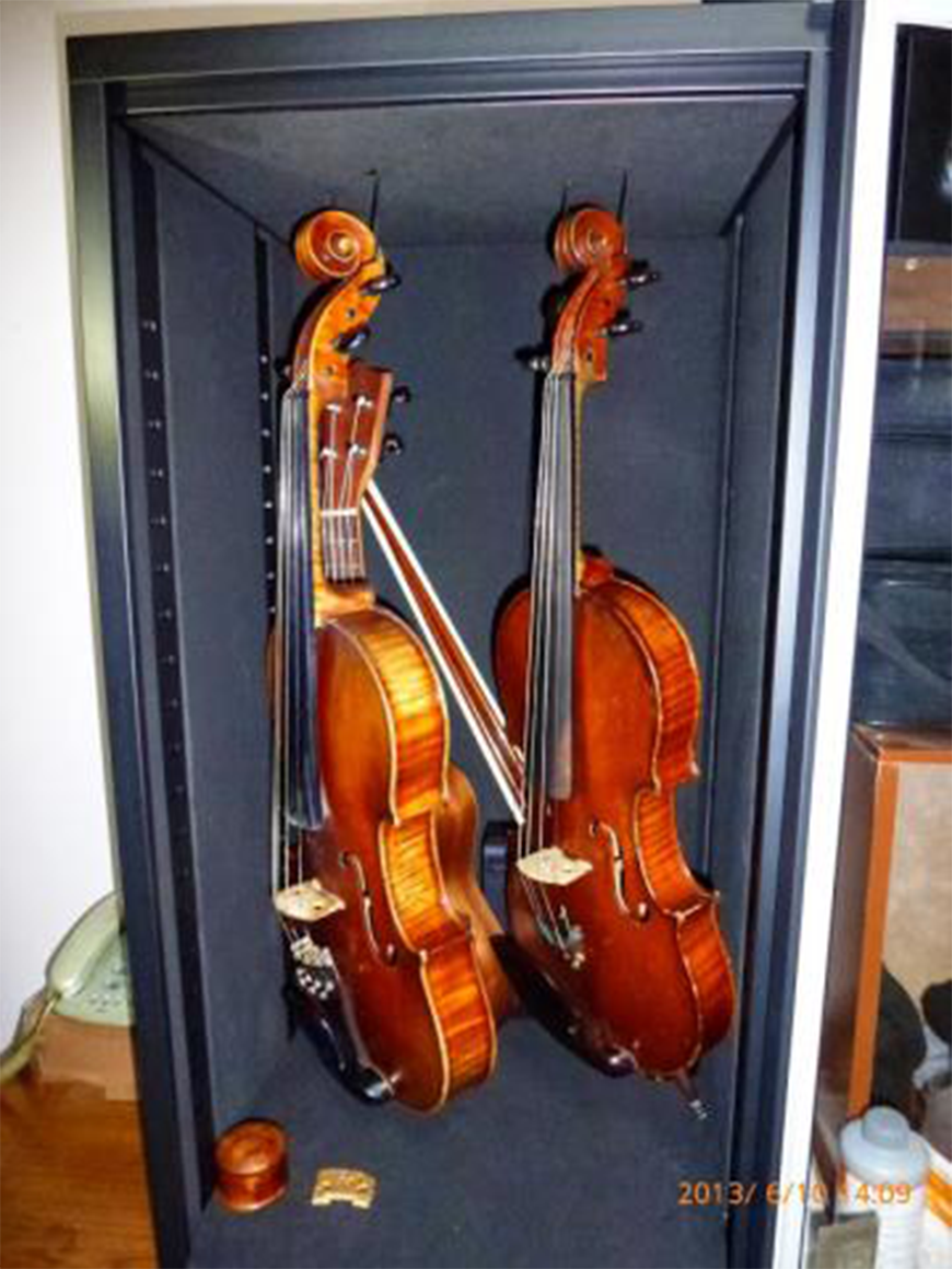 收藏家，小提琴櫃訂製