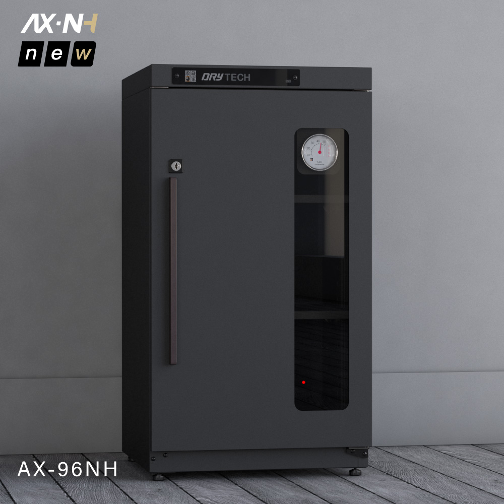 AX-96NH_2026新全功能電子防潮櫃，保護各種珍貴收藏、儀器物料免受潮害、發霉、氧化、變質